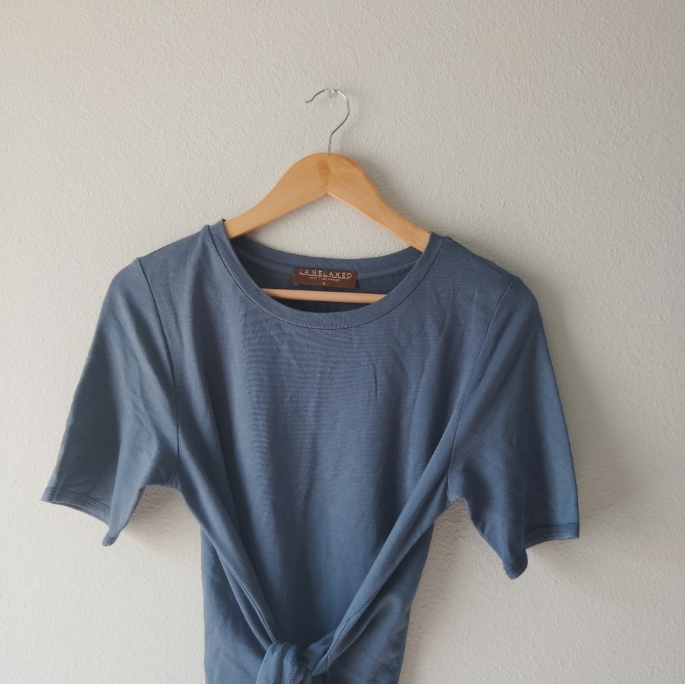 La Relaxed Blue Dress - Picture 6 of 7